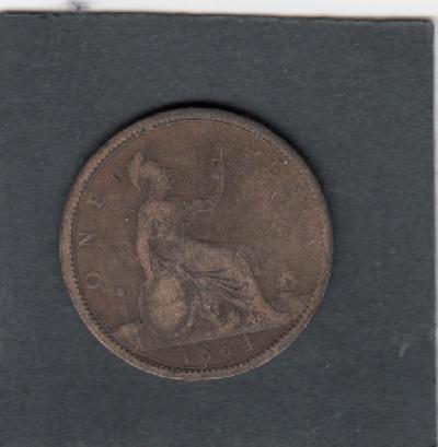 Beschrijving: 1 Penny  VICTORIA 